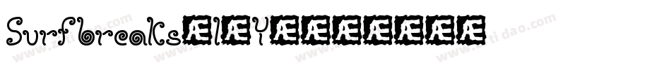 Surfbreaks-1AY4字体转换