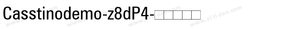 Casstinodemo-z8dP4字体转换