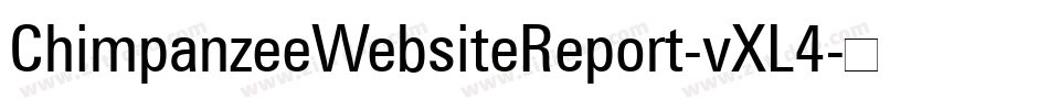 ChimpanzeeWebsiteReport-vXL4字体转换