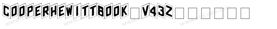 CooperhewittBook-v43Z字体转换