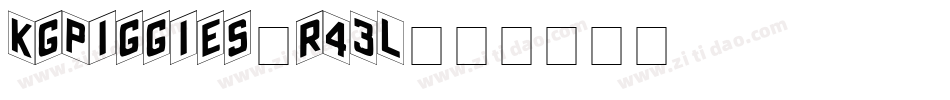 KgPiggies-r43L字体转换