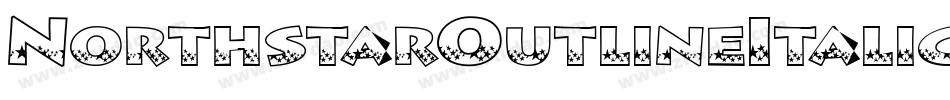 NorthstarOutlineItalic-lmZ5字体转换
