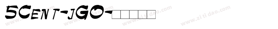 5Cent-jGO字体转换