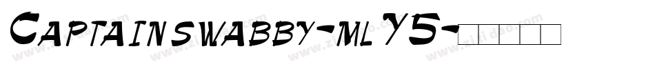 Captainswabby-mlY5字体转换