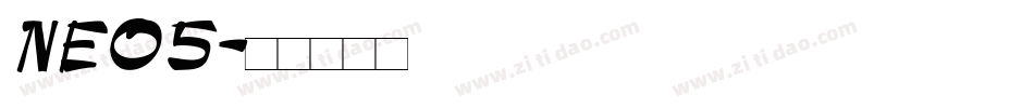 NEO5字体转换