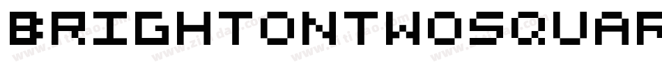 BrightontwoSquareNbp-wvB8字体转换