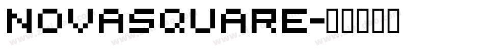 NovaSquare字体转换