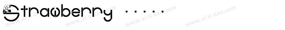 Strawberry字体转换