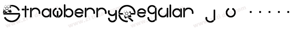 StrawberryRegular-5j9v字体转换