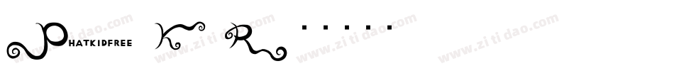 Phatkidfree-K70R7字体转换
