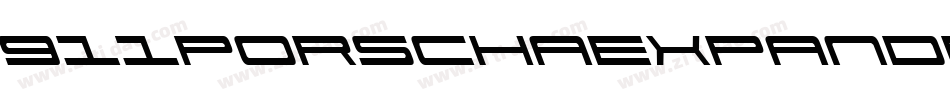 911PorschaExpanded-oz54字体转换