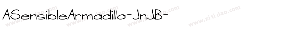 ASensibleArmadillo-JnJB字体转换