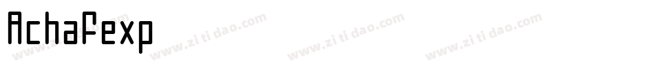 Achafexp转换器字体转换