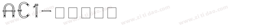 AC1字体转换