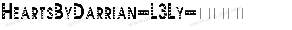HeartsByDarrian-L3Ly字体转换