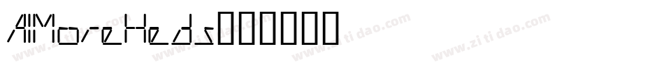 AIMoreHeds字体转换