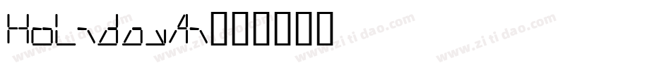 HolidayAi字体转换
