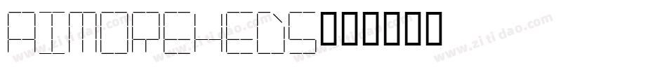 AIMoreHeds字体转换