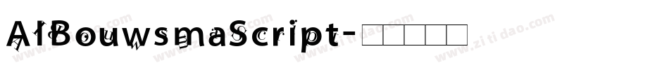 AIBouwsmaScript字体转换