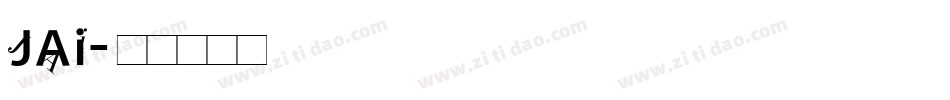 JAi字体转换