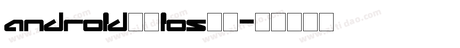 android设置ios字库字体转换