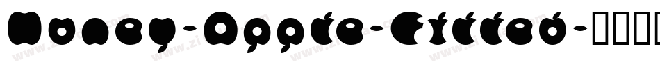 Honey-Apple-Filled字体转换