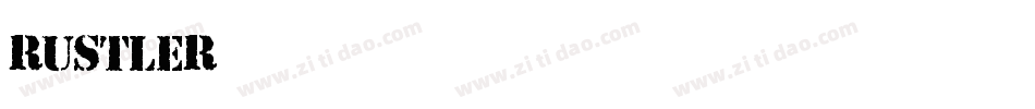 Rustler字体转换