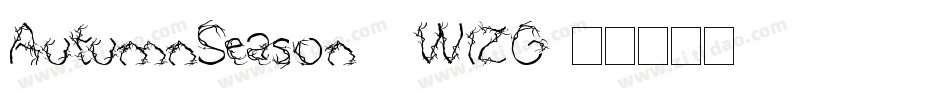 AutumnSeason-0WlZG字体转换