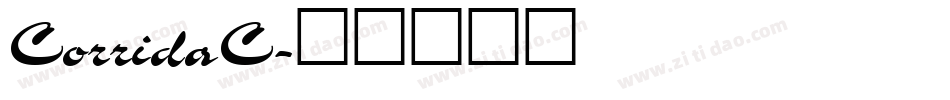 CorridaC字体转换