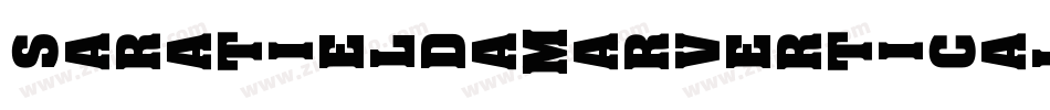 SaratiEldamarVerticalBar-Rp1A字体转换