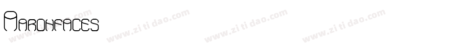 Aaronfaces字体转换