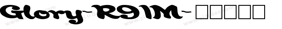 Glory-R91M字体转换