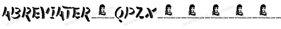 Abreviater-qpzx字体转换