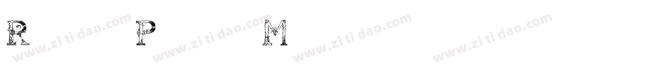 RundigPencilMedium字体转换