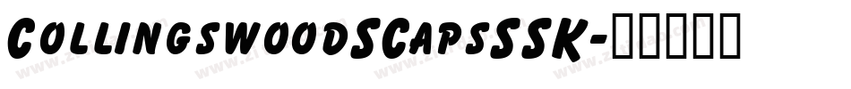 CollingswoodSCapsSSK字体转换