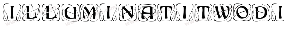 IlluminatiTwoDisplayCapsSSK字体转换