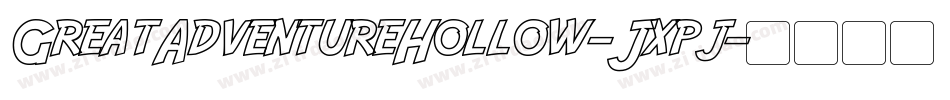 GreatAdventureHollow-Jxpj字体转换