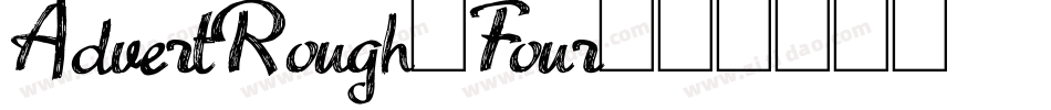 AdvertRough-Four字体转换