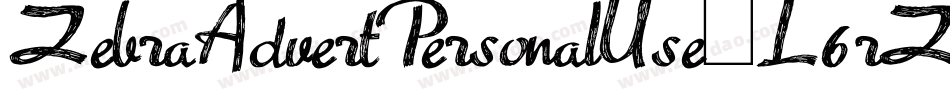 ZebraAdvertPersonalUse-L6rZ字体转换