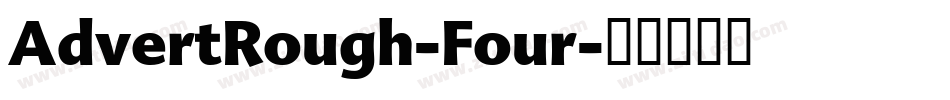 AdvertRough-Four字体转换