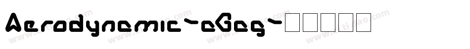 Aerodynamic-aGag字体转换