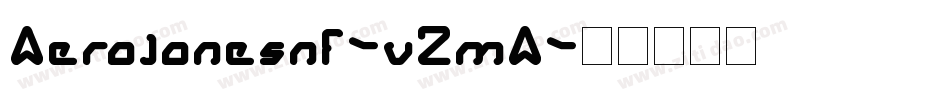 Aerojonesnf-vZmA字体转换