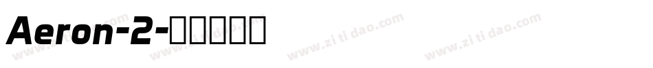 Aeron-2字体转换