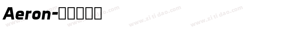 Aeron字体转换