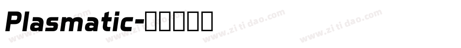 Plasmatic字体转换
