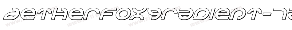 AetherfoxGradient-7aVK字体转换
