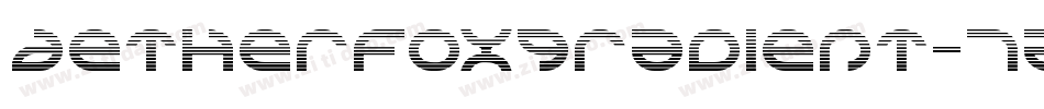 AetherfoxGradient-7aVK字体转换