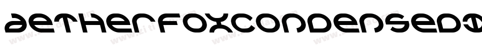 AetherfoxCondensedItalic-2oxd字体转换