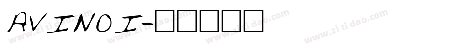 AVINOI字体转换
