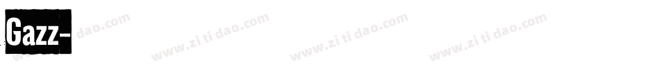 Gazz字体转换